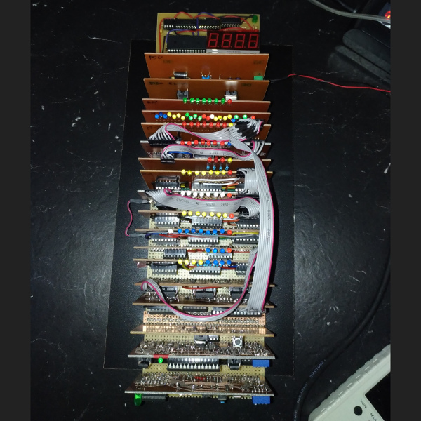 The current state of the build.