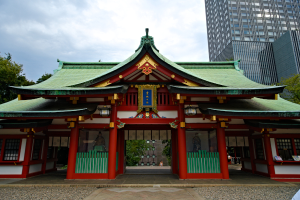 A temple in Tokyo, Japan.